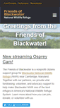 Mobile Screenshot of friendsofblackwater.org